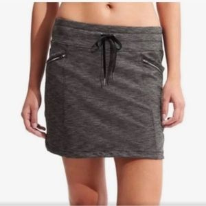 ATHLETA Metro Downtown skirt skort GREY-xsmall